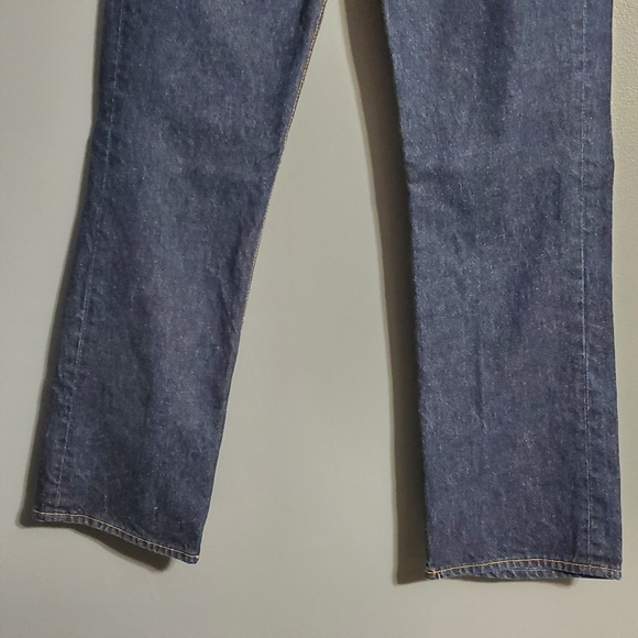 GAP Dark Blue Button Fly Women's Bootcut Ankle Jeans 100% Cotton Size 6 - Picture 3 of 9